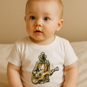 Gitarren Blues Mann - Feel it Baby T-Shirt
