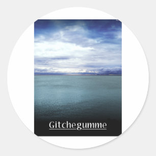 Gitchegumme Classic Round Sticker