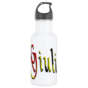 Giulia, Name, Logo, 532 Ml Water Bottle