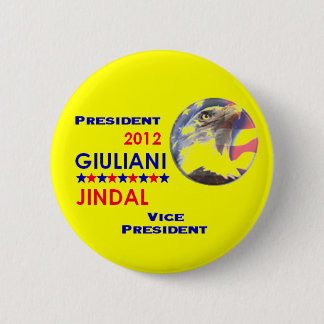 GIULIANI JINDAL 2012 Button