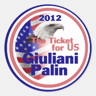 Giuliani Palin 2012 Sticker
