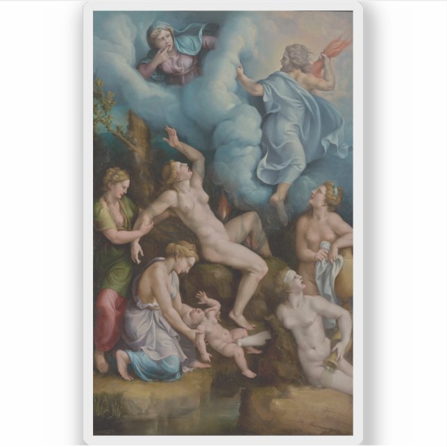 Giulio Romano (Giulio Pippi): The Birth of Bacchus (Front)