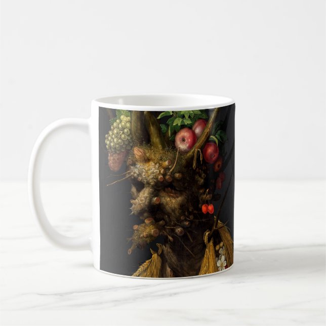 Giuseppe Arcimboldo - Four Seasons in One Head Coffee Mug (Left)