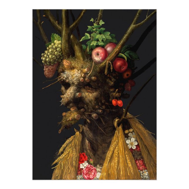 Giuseppe Arcimboldo - Four Seasons in One Head Photo Print (Front)