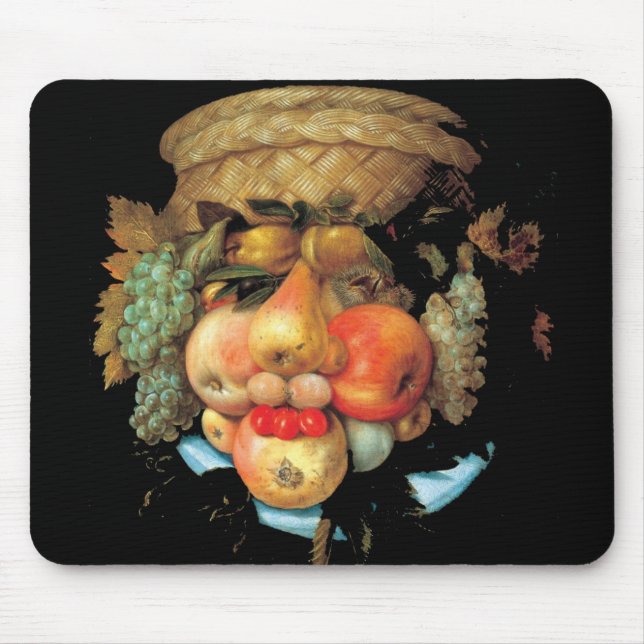 Giuseppe Arcimboldo - Fruit Basket Mouse Pad (Front)