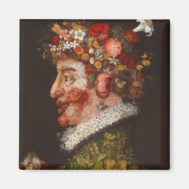 Giuseppe Arcimboldo - La Primavera Magnet (Front)