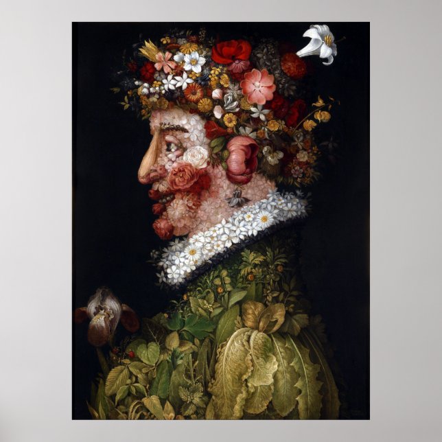 Giuseppe Arcimboldo Spring Poster (Front)