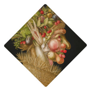 Giuseppe Arcimboldo - Summer Graduation Cap Topper