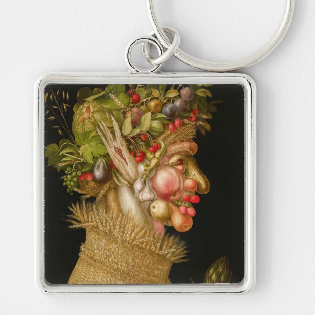 Giuseppe Arcimboldo - Summer Keychain (Front)