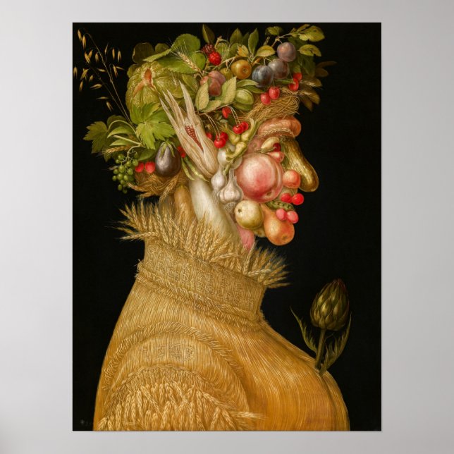 Giuseppe Arcimboldo - Summer Poster (Front)