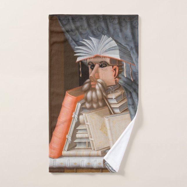 Giuseppe Arcimboldo - The Librarian Bath Towel Set (Hand Towel)
