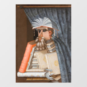 Giuseppe Arcimboldo - The Librarian Window Cling
