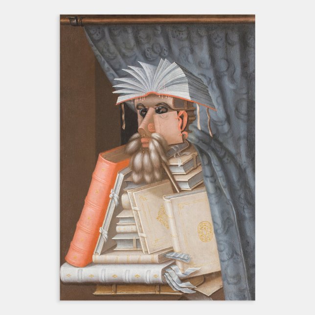 Giuseppe Arcimboldo - The Librarian Wrapping Paper Sheet (Creator Uploaded)