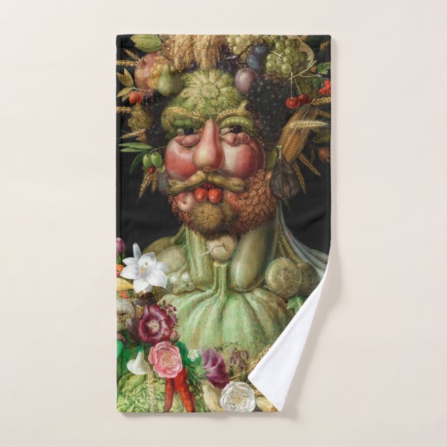 Giuseppe Arcimboldo - Vertumnus Bath Towel Set (Hand Towel)