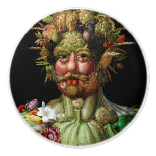 Giuseppe Arcimboldo - Vertumnus Ceramic Knob