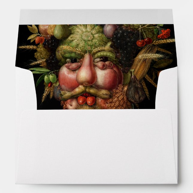 Giuseppe Arcimboldo - Vertumnus Envelope (Back (Bottom))