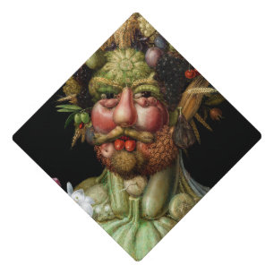Giuseppe Arcimboldo - Vertumnus Graduation Cap Topper