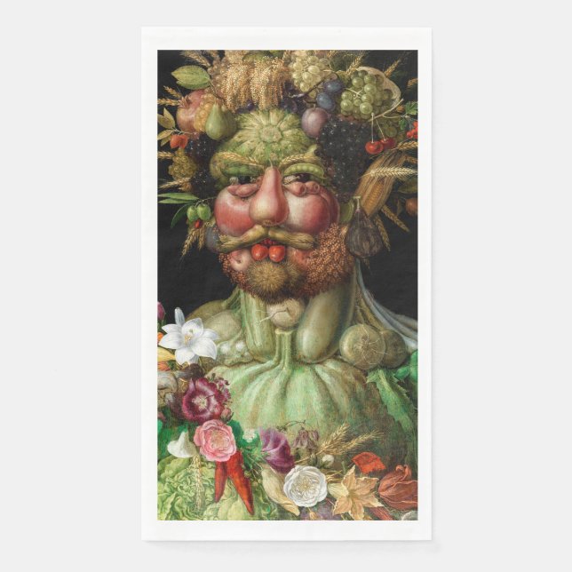 Giuseppe Arcimboldo - Vertumnus Napkin (Front)