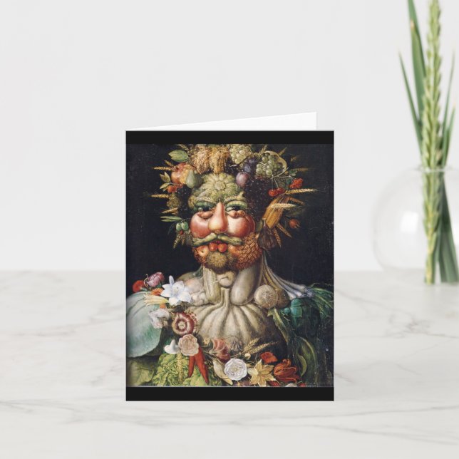 Giuseppe Arcimboldo Vertumnus Note Cards (Front)