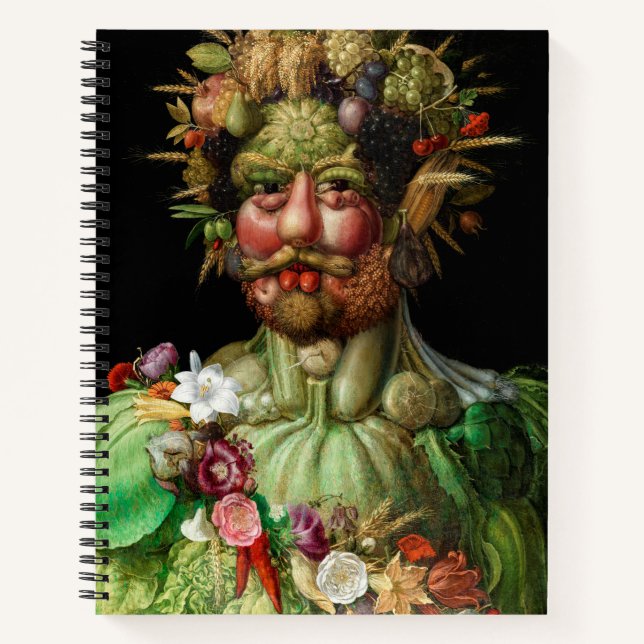 Giuseppe Arcimboldo - Vertumnus Notebook (Front)