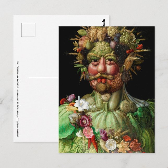 Giuseppe Arcimboldo - Vertumnus Postcard (Front/Back)