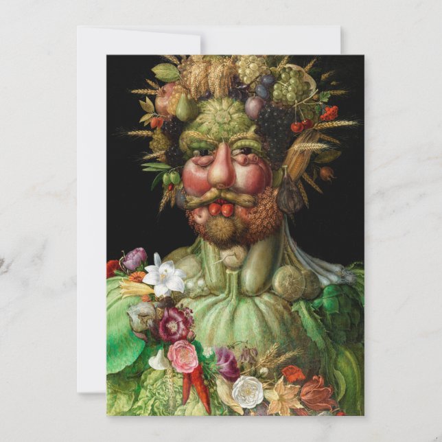 Giuseppe Arcimboldo - Vertumnus Thank You Card (Front)
