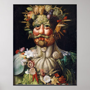 Giuseppe Arcimboldo Vertumnus Vegetable-Man Poster