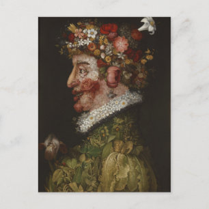 Giuseppe Arcimboldo's La Primavera (1563) Postcard
