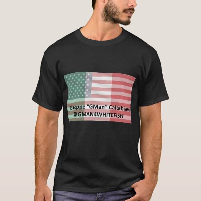 Giuseppe "GMan" for City Council T-Shirt (Front)