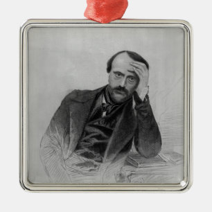 Giuseppe Mazzini Metal Ornament