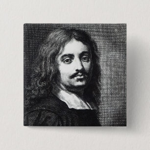 Giuseppe Ribera 2 Inch Square Button