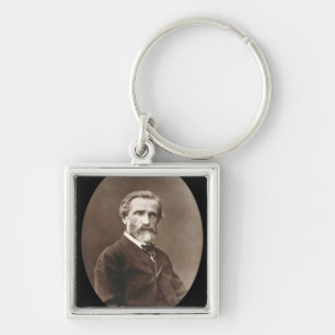Giuseppe Verdi (1813-1901) from 'Galerie Contempor Keychain