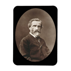 Giuseppe Verdi (1813-1901) from 'Galerie Contempor Magnet