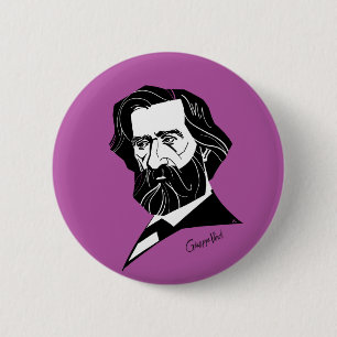 Giuseppe Verdi 2 Inch Round Button