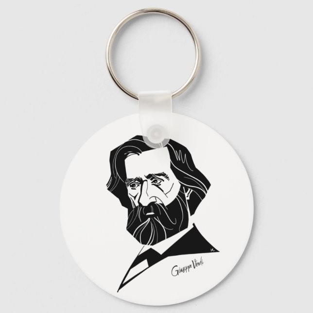 Giuseppe Verdi Keychain (Front)