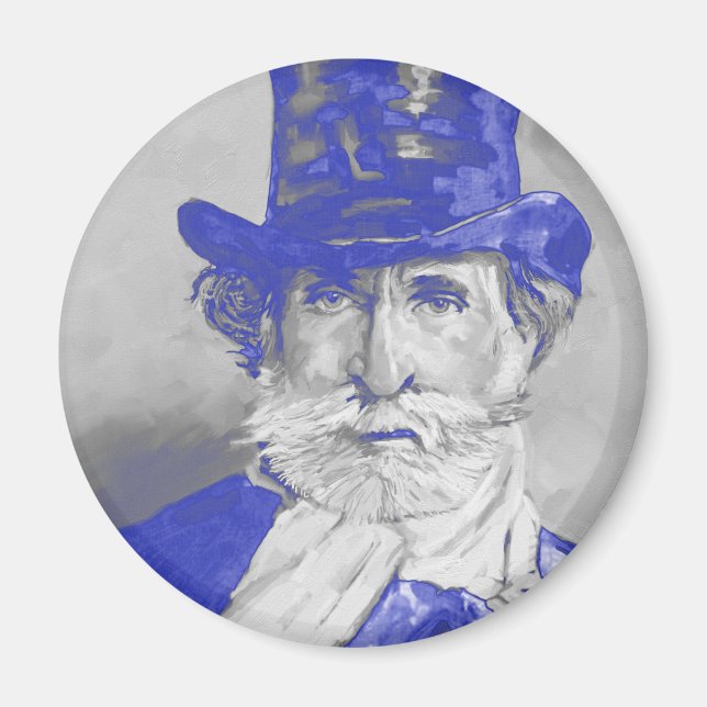 Giuseppe Verdi Magnet (Front)