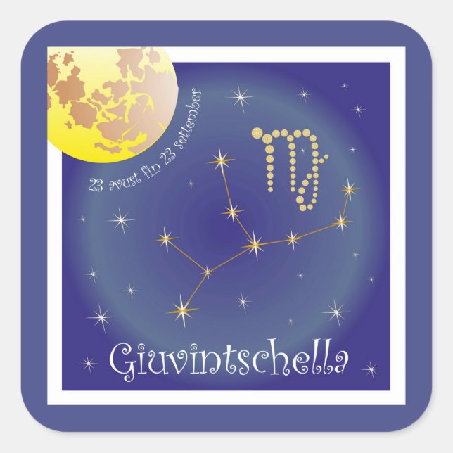 Giuvintschella 23 avust fin 23 settembe sticker (Front)