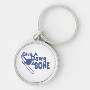 Give a Dawg a Bone Keychain