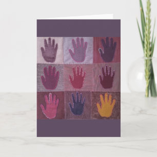 Give A Hand Quilt 2 Card