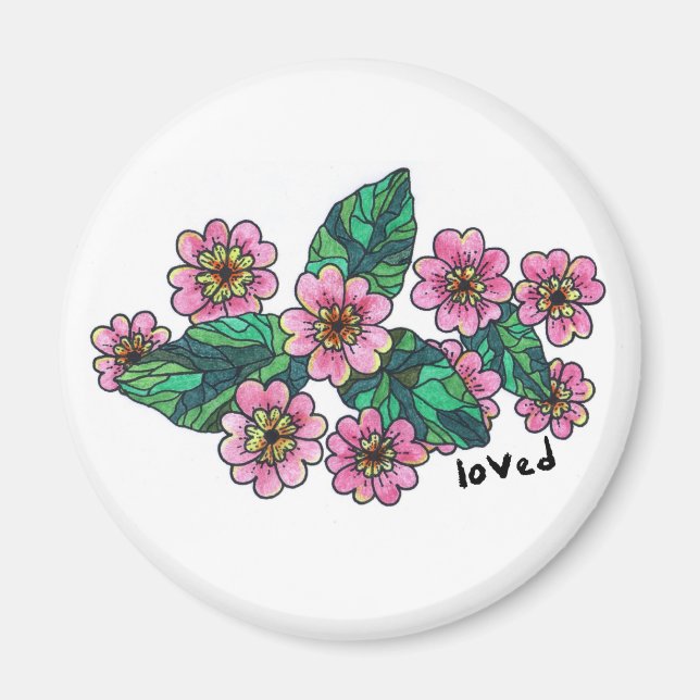 Give a loved one a little daily inspiration.  magnet (Front)