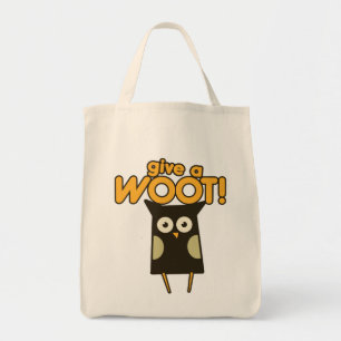 Give a Woot Hoot Owl Tote Bag