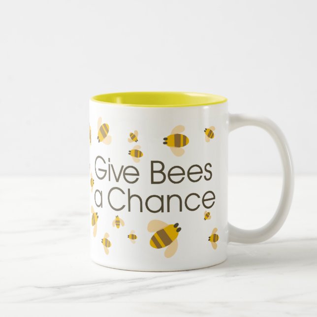 Give Bees a Chance Mug (Right)