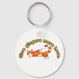 Give Gingers More Love Keychain
