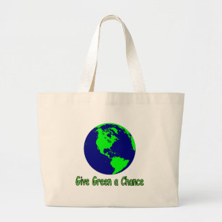 Give Green a Chance Tote Bag