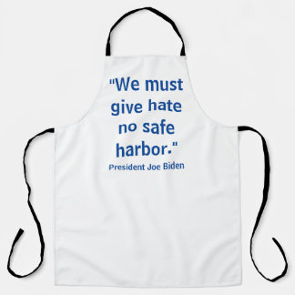 Give Hate No Safe Harbour - Joe Biden Men's Apron