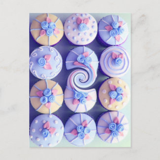 Give it a swirl Cupcakes Postcard