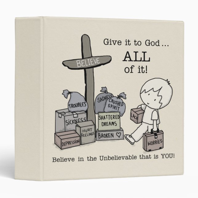 Give it ALL to God Binder (Front/Spine)
