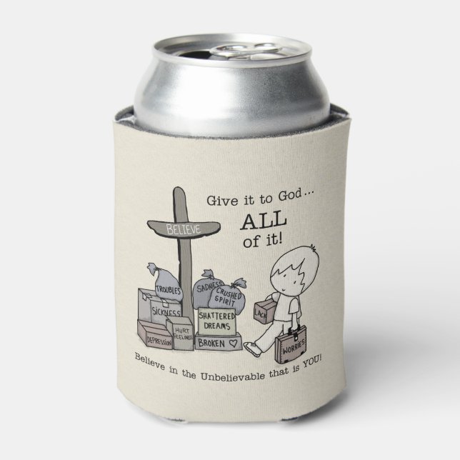 Give it ALL to God Can Cooler (Can Front)