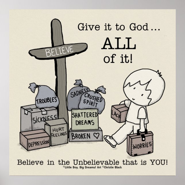 Give it ALL to God Poster (Front)
