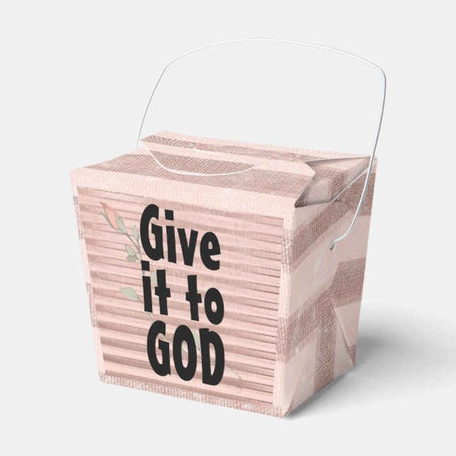 Give it to God Favor Box (Front Side)